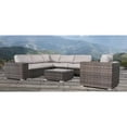 thumbnail image 2 of Living Source International 9-Piece Wicker / Rattan Sectional Set in Gray, 2 of 12