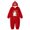 Red#9527, variant on BOOMNY Halloween Flannel Pajamas Jumpsuit for Men And Women Hallowmas Pumpkin Face Graphic Long Sleeve Hooded Pjs Jumpsuit Cozy Warm Loungewear Homewear