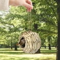 thumbnail image 4 of Natural Woven Hanging Bird Feeder for Outdoor Garden Patio Sturdy Durable Habitat, 4 of 6