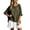 Army Green Beach Outfits for Women, variant on Yeaiivve Women's Beach Outfit 2 Piece Cotton Linen Long Sleeve Blouse Spaghetti Straps Ruffle Hem Mini Dress Lightweight Vacation Travel Set for Women Black,S