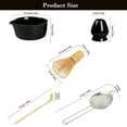 thumbnail image 3 of Premium Matcha Tea Set With Whisk Ceramic Bowl & Holder – Matcha Making Kit For Traditional Japanese Tea – Ideal Matcha Set For Beginners And/ 5-Piece Tea Set, 3 of 6
