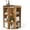 Natural, variant on BoldGear 3-Tier Corner Cabinet with Charging Station, Corner Shelf with 9 Cubbies, 1 USB Port & 1 Type-C Port, 4 Outlets,Cube Bookshelf,Storage Organizer for Small Spaces,Playroom,Living Room,Natural