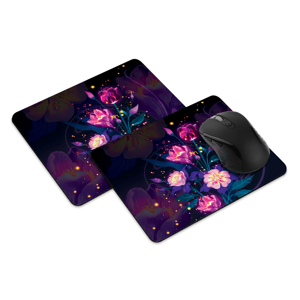 FINCIBO Rectangle Standard Mouse Pad, NonSlip Mouse Pad for Home