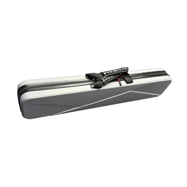 Estuche para tacos de billar con correa de hombro desmontable y estuche para palos de billar Plata