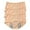 Beige, variant on Period Underwear for Women, Audhol Women's Solid Color Physiological Underwear Breathable Mesh Underwear 3Pc Underwear Women Pack Beige L