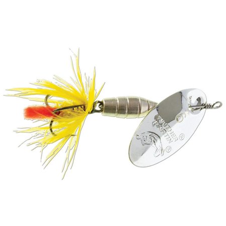 UPC: 0023634010610 | Panther Martin Deluxe Fly Silver/Yellow 1/16 Oz.