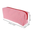 thumbnail image 2 of Unique Bargains 1 Pc Lady Portable Rectangle Makeup Bag for Travel Red Polyester, 2 of 6