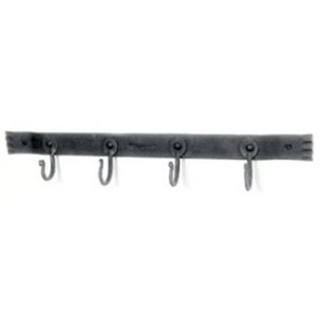 Minuteman WH-04 Wall Bracket Four Hook in Black