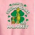 thumbnail image 2 of The Grinch - Prone To Shenanigans Malarkey - Toddler And Youth Crewneck Fleece Sweatshirt, 2 of 4