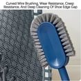 thumbnail image 4 of yilyih Three-Sided Soft Wool Shoe Brush Does Not Hurt Shoes Home Multifunctional Cleaning Brush Washing Shoe Brush, 4 of 8