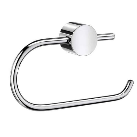 Smedbo Chrome Holder - Smedbo Art Euro Toilet Paper Holder in Polished Chrome Finish