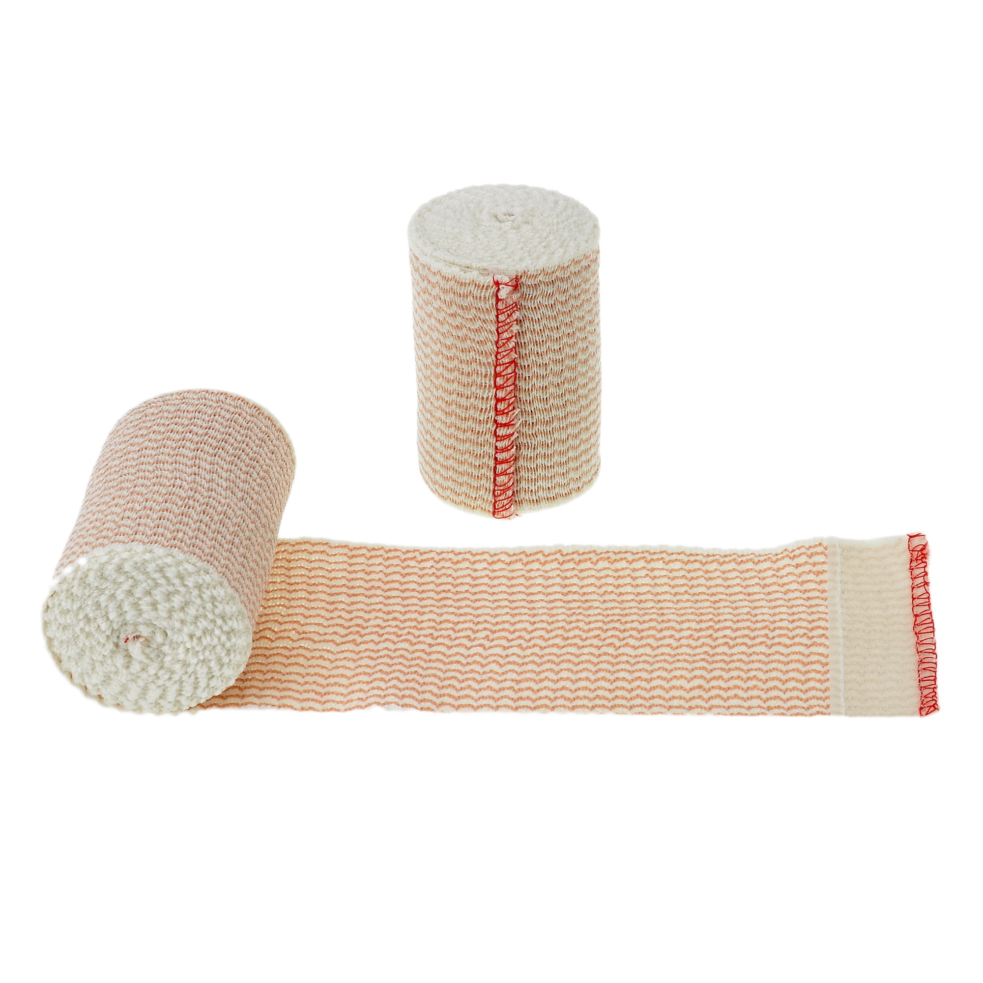 Dealmed Elastic Bandage Wrap 3" with Self Closure, Stretched Compression (50 Rolls/Case)