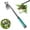 Green, variant on NAISHIER Weed Puller Tool, Time-Saving Garden Tools, Upgraded Hadfield Steel Weeding Tool Multifunctional Weeder, Dandelion Weed Puller Tool Gardening Tools for Yard, 6 Teeth
