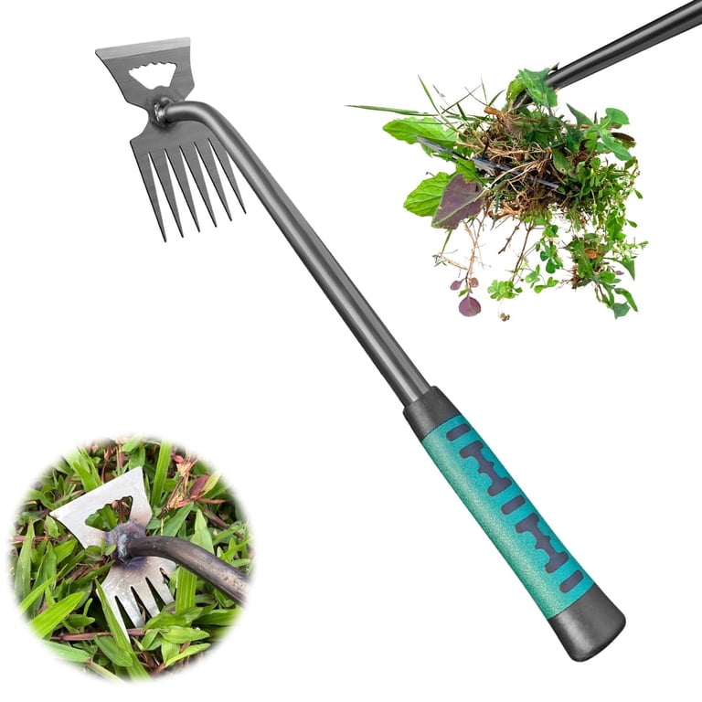 Naishier Weed Puller Tool, 6-Teeth Design photo 1
