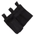 thumbnail image 4 of Bedside Hanging Storage Bag, Adjustable Multiple Pockets Durable Bedside Organizer Storage Bag Black Compact  for Bunk, 4 of 8
