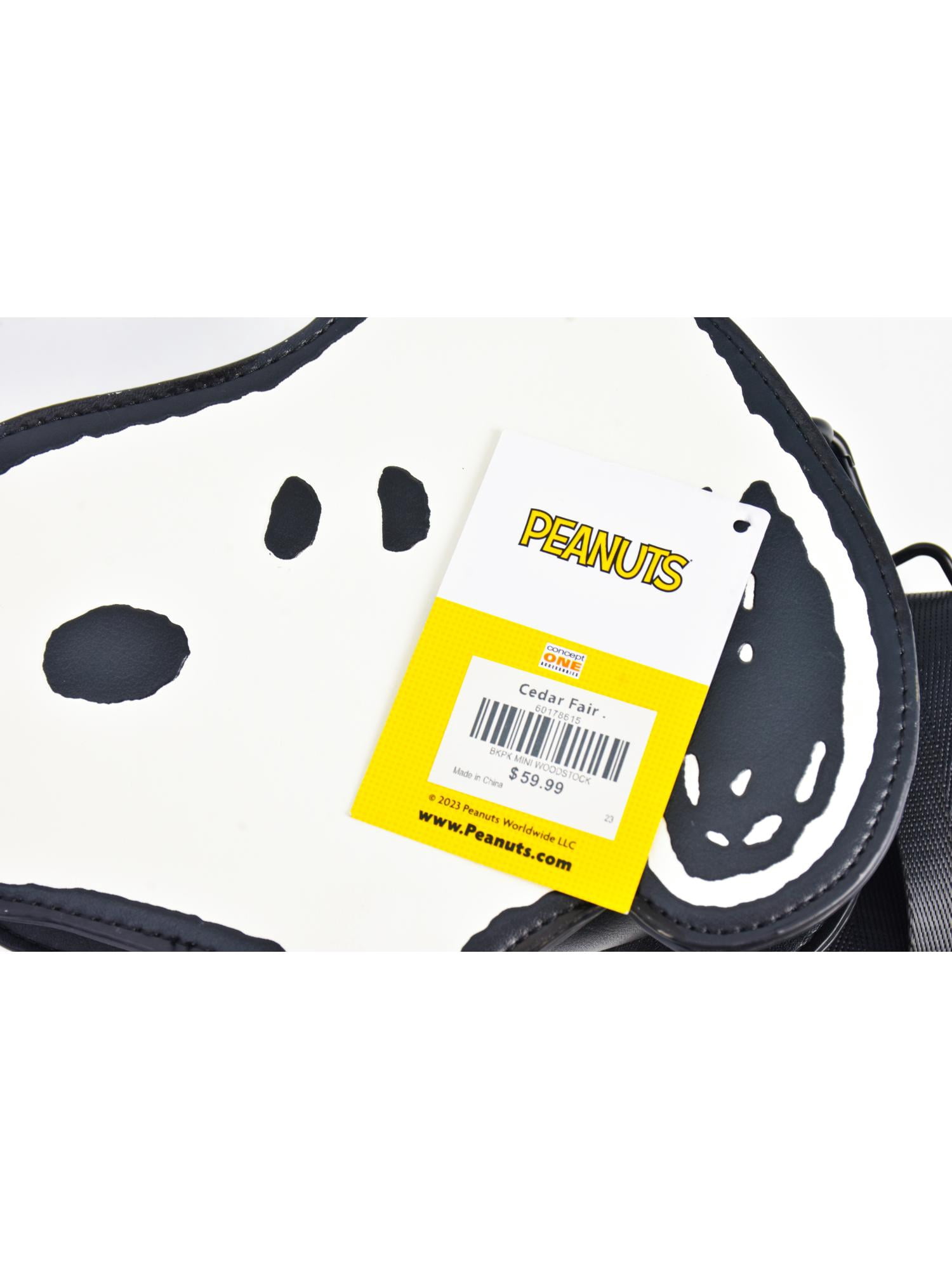 Peanuts Crossbody Bag, Mini Adjustable Shoulder Bag for Men and Women, Snoopy