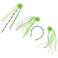 thumbnail image 4 of Patrick's Day Hair Accessories Headband For Themed Parties And Parades Featuring Braided Design In Set, 4 of 4