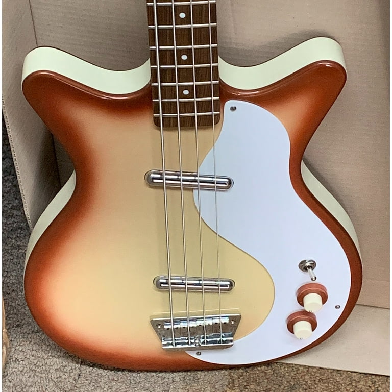Danelectro '59DC Long Scale Bass Guitar (Copper) - Walmart.com