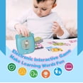 thumbnail image 3 of Toddler Toys Talking Flash Cards Learning Toys for 2 3 4 5 Years Old Boys Girls,Educational Interactive Talking Flashcard Toy,Preschool Montessori Toys for Toddlers,112 Flashcard with 224 Sight Words, 3 of 7