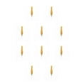 thumbnail image 2 of Inteprter Pluma de pintura de diamantes de imitación diseño llamativo herramienta de perforación multifuncional suministros de bricolaje naranja 10piezas, 2 of 6