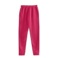 thumbnail image 6 of Dwralegc Sweatsuits Women 2 Piece Outfit Fleece Long Sleeve Hoodies Casual Wide Leg Drawstring Sweatpant Sport Loose Winter Tracksuit with Pockets Hot Pink S, 6 of 6