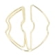 thumbnail image 2 of 100 Uds Clips de papel con forma de labios proceso de galvanoplastia Clips de papel de Metal dorado Clips de papel portátiles para clasificación de archivos, 2 of 8