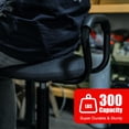 thumbnail image 3 of Taburete de garaje FreekyFit ajustable en altura con respaldo de 300 kg, 3 of 9