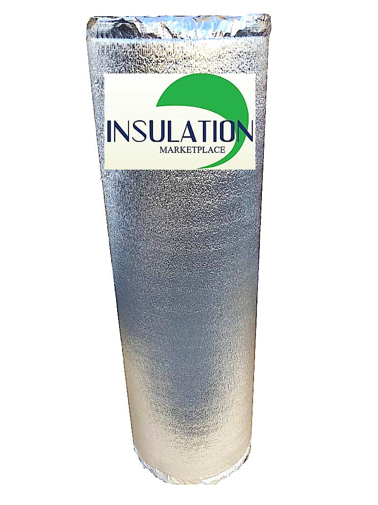 Details about   Reflective White Foam Insulation Heat Shield Thermal Barrier Duct Wrap 12"x100'