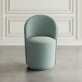 thumbnail image 5 of Jofran Landon Mid-Century Modern Upholstered Swivel Dining Chair (Set of 2), 5 of 8