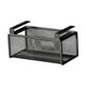 thumbnail image 3 of Soporte para pañuelos de cocina, colgador de rollos de papel de hierro, multifunción, para toallas de papel Negro horizontal, 3 of 9