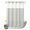 Rainbow Colors, variant on No Hook Shower Curtain, Colorful Striped Shower Curtains for Bathroom with See Through Top Window, Farmhouse Rainbow Color Stripes Waterproof & Washable Bath Curtain Narrow 54"x78"