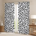 thumbnail image 2 of Erosebridal Vintage Cheetah Print Curtains Pack of 2 (42x84 Each) For Teens,Boys Girls Animal Leopard Print Curtains Blackout, 2 of 6