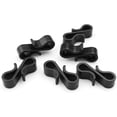 thumbnail image 3 of 100 Pcs Mini Plastic Gutter Hooks Outdoor Christmas Lights Hooks Clips Led Fairy Lights Gutter Hooks S Clip Hooks for Christmas Decoration Holiday Parties Outdoor String Lights Fairy Lights, 3 of 6