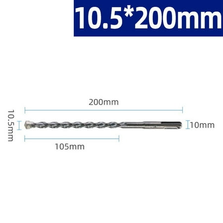 

200Mm Carbide Steel Impact Drill Bit Masonry Concrete Drill Bit Sds Plus Shank