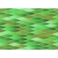 thumbnail image 1 of Ahgly Company Machine Washable Indoor Rectangle Transitional Dark Lime Green Area Rugs, 8' x 12', 1 of 7