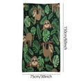 thumbnail image 3 of Taicans Sloth Beach Towel,Microfiber Oversized Beach Towel,Microfiber Bath Towel for Sloth Lovers,Funny Sand Free Quick Dry Travel Towels 30x60 in A, 3 of 5