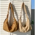 thumbnail image 5 of LHSHID Dumpling Bag Nylon Crossbody Bag for Women Men Hobo Sling Bag Purse Fashion Crescent Shoulder Bag, 5 of 5