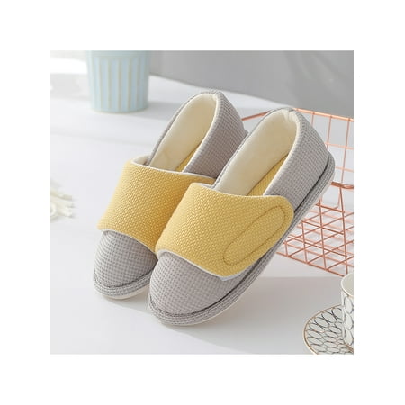 

UKAP Women s Slip on House Slippers Memory Foam Slippers Outdoor Indoor Warm Plush Bedroom Shoes