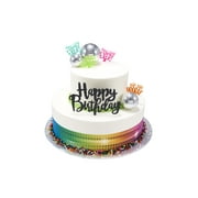 Disco-Neon Two Tier Cake