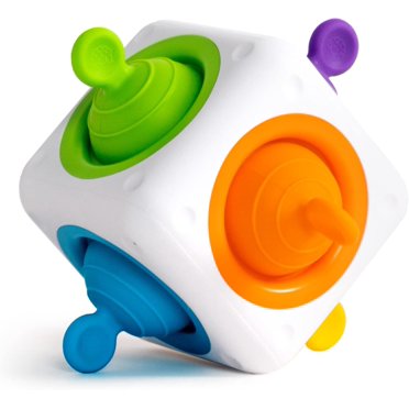 Tugl Cube Popping Fidget Toy, Engaging for Toddlers, Kids, Teens, Adults - Relaxing Handheld Fidget Cube, 2 Years and Up