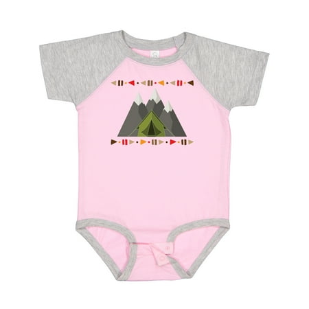 

Inktastic Camping Hiking Mountain Adventure Gift Baby Boy or Baby Girl Bodysuit