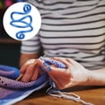 thumbnail image 1 of AaSFJEG Handmade Crochet Tension Ring Lefties & Righties Yarn Tension Control Ring Adjustable Hook Ring Companion Ring Yarn Regulator Gift For Crocheters, 1 of 6