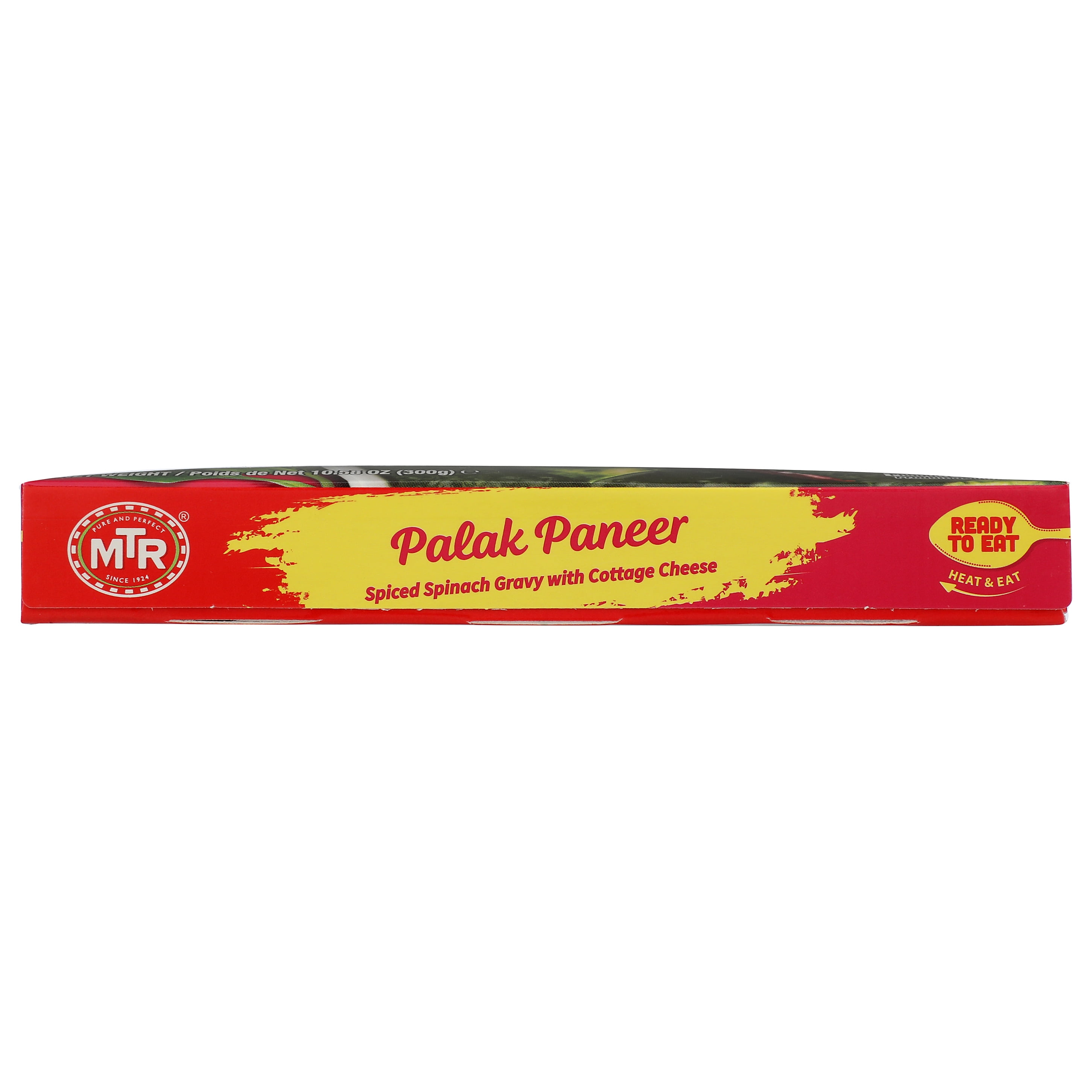 (4 pack) MTR Minute Meals Palak Paneer Ready to Eat, 10.58 Oz