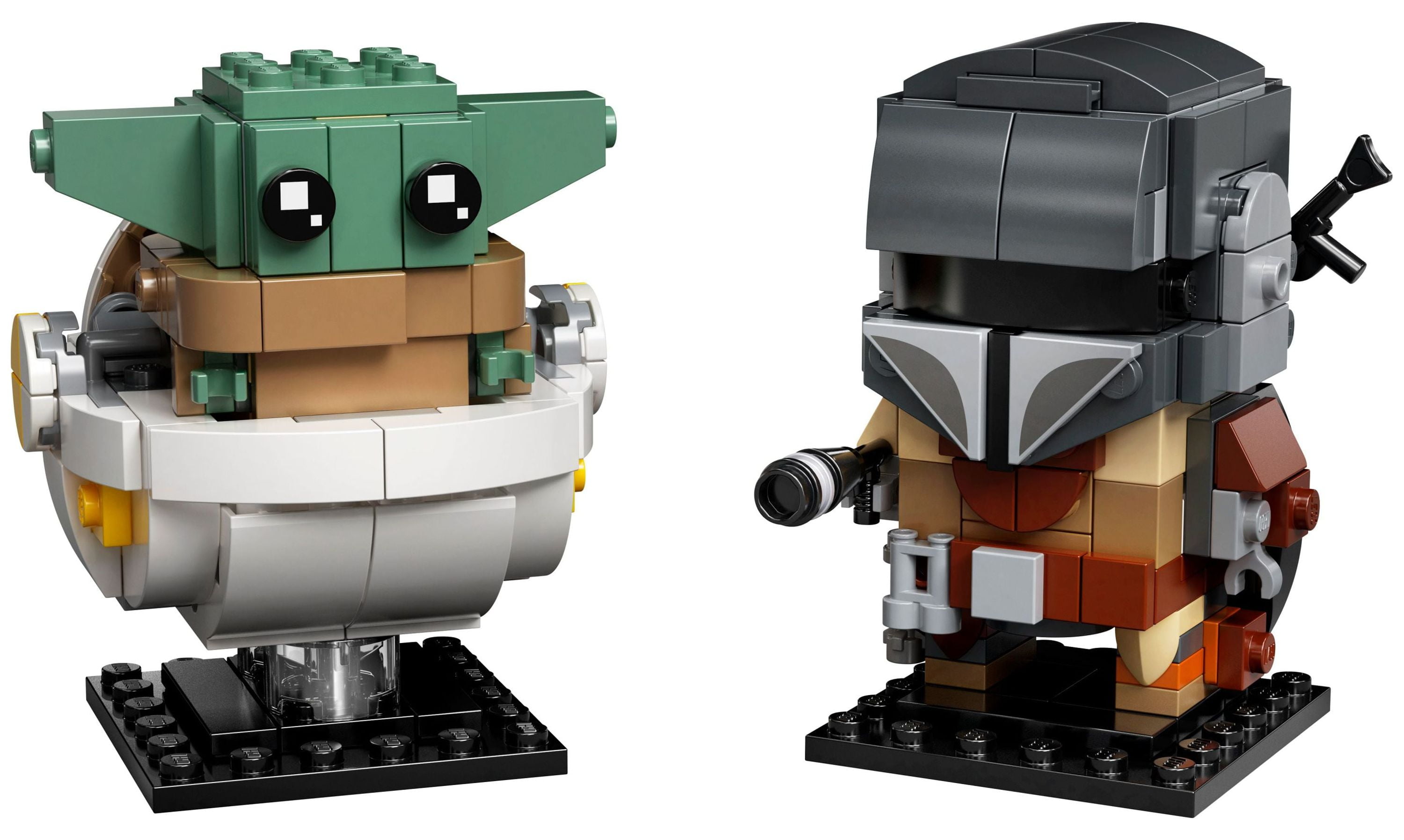 LEGO Star Wars The Mandalorian How to Build Grogu's IG-12 armor