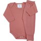 thumbnail image 1 of Conjunto para bebé (niño o niña) Body de manga larga y pantalones con volteador de pies Ropa de bebé RN a G Deng Xun unisex, 1 of 2