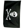 4x6 4'x6' Foot Jolly Roger Patch skull and bones Pirate Flag Banner (150 Denier)