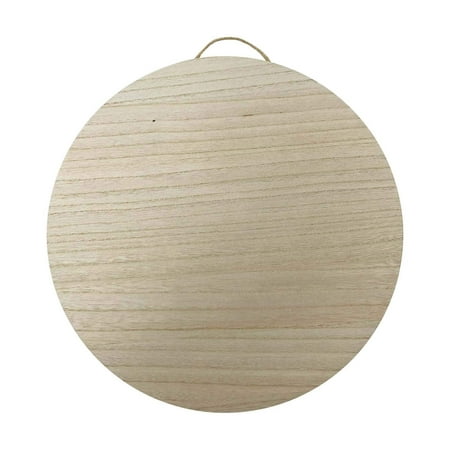 UPC: 0195158454949 | 15  Unfinished Round Plaque by Make Market®
