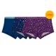 thumbnail image 1 of Boyshorts Fruit of the Loom para Niña, Algodón Stretch Multicolor 3 Piezas Talla 6, 1 of 4