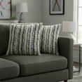 thumbnail image 2 of Explorer Antigua 21" Square Pillow - Coal Gray in Set of 2, 2 of 9