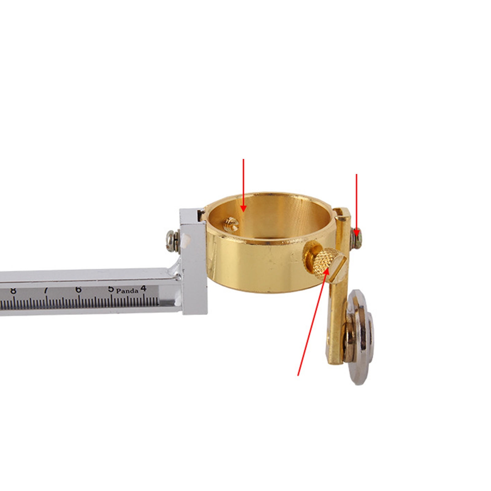 MOMOJIA Adjustable Cutting Torch Circle Compass Circle Compass Cutting Roller Guide Wheel Torch, Welding Cutting Tool